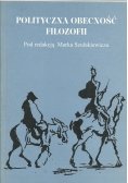 Polityczna obecność filozofii