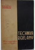 Technika reklamy, 1937r
