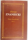 Pisma filozoficzne Tom I
