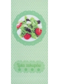 Lista zakupów okładka miętowa