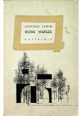 Lewin Nowe wiersze