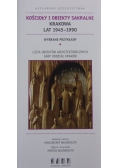 Kościoły i obiekty sakralne Krakowa lat 1945-1990