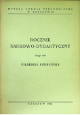 Rocznik naukowo  dydaktyczny zeszyt 4