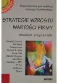Strategie wzrostu wartości firmy. Studium przypadków