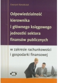 Odpowiedzialność kierownika i głównego księgowego