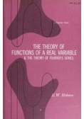 The theory of functions of a real variable