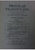 Przegląd filozoficzny, 1922r.