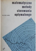 Matematyczne metody sterowania optymalnego