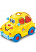 Zabawne auto z muzyką i światłem