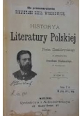 Historya literatury polskiej,  1900 r.