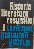 Historia Literatury Rosyjskiej Tom I