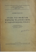 Studia nad reliktami wspólnej własności ziemi 1950 r