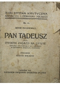 Pan Tadeusz czyli ostatni zajazd na Litwie 1921 r.