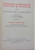 Katalog zabytków sztuki w Polsce Tom X zeszyt 26