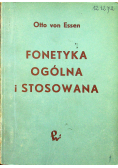 Fonetyka ogólna i stosowana