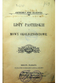 Listy Pasterskie i Mowy okolicznościowe 1908 r.