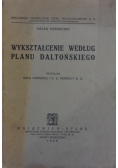 Wykształcenie według planu daltońskiego, 1928 r.