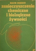 Zanieczyszczenia chemiczne i biologiczne żywności