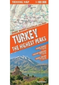 Trekking map Turcja najwy. szczyty 1:100 000 mapa