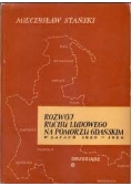 Rozwój ruchu ludowego na Pomorzu Gdańskim w latach 1920 1926