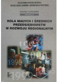 Rola małych i średnich przedsiębiorstw w rozwoju regionalnym