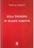 Rola świadka w prawie karnym