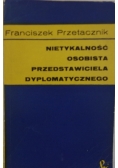 Nietykalność osobista przedstawiciela dyplomatycznego