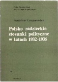 Polsko-radzieckie stosunki polityczne w latach 1932-1935
