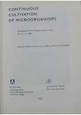 Continuous Cultivation of Microorganisms