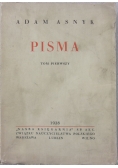 Pisma, tom 1, 1938 r.