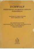 Uchwały pierwszego polskiego synodu plenarnego, 1936 r.