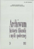 Archiwum historii filozofii i myśli społecznej