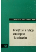 Wewnętrzne instalacje wodociągowe i kanalizacyjne