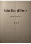 Die Katholischen Missionen, Illustrierte Wonatschrift, 1882 r.