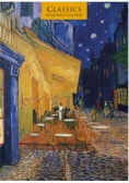 Karnet B6 z kopertą Cafe-terrace at night
