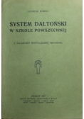 System daltoński w szkole powszechnej 1927 r.