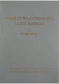 Modlitwa codzienna Ludu Bożego: II Księga czytań