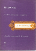 Śpiewnik na chór mieszany a cappella