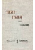 Teksty cywilne