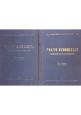 Prawo kanoniczne, Tom II -III