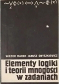Elementy Logiki I Teorii Mnogości W Zadaniach