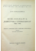 Bibliografia Pamiętnika Literackiego 1946 - 1962