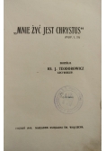 Mnie żyć jest Chrystus ,1919 r.