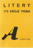 Litery 173 kroje pisma