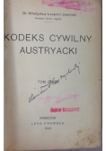 Kodeks cywilny austryacki, 1905 r.