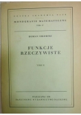 Funkcje Rzeczywiste Tom II