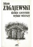 Dzikie czereśnie wybór wierszy