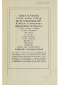 Dzieje wojny Żydowskiej przeciwko Rzymianom 1906 r.