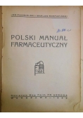 Polski manuał farmaceutyczny, 1932 r.