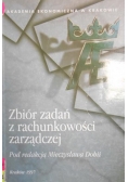 Zbiór zadań z rachunkowości zarządczej